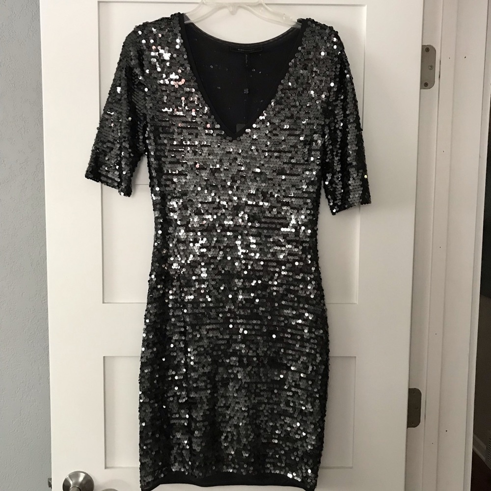 BCBG Max Azria Sequined Dress